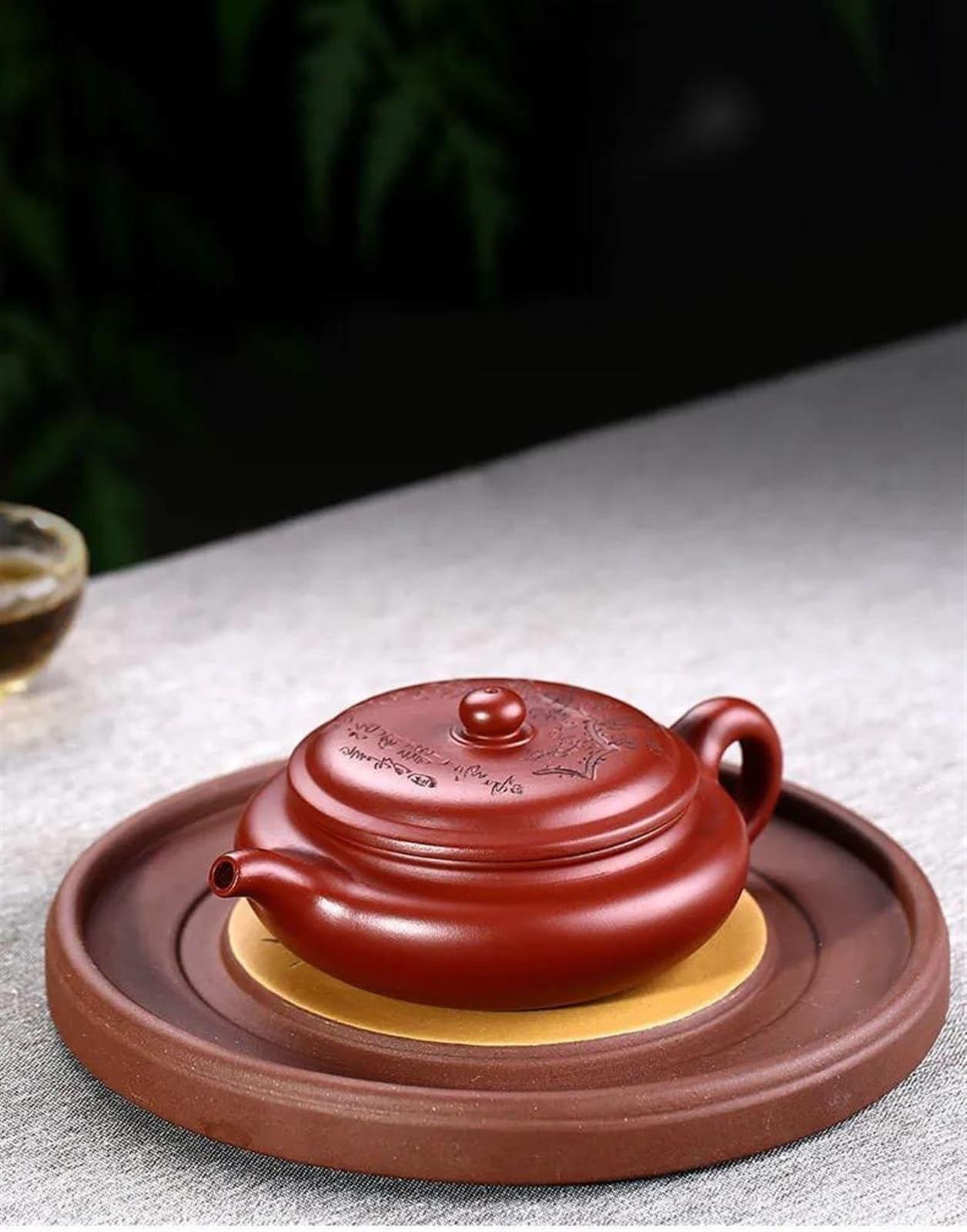Zestaw do herbaty popołudniowej, zestaw do herbaty Kung Fu, chiński zestaw do herbaty, zestaw do herbaty popołudniowej, autentyczny zestaw do herbaty Zisha, 180 ml, chiński czajniczek do herbaty Yix