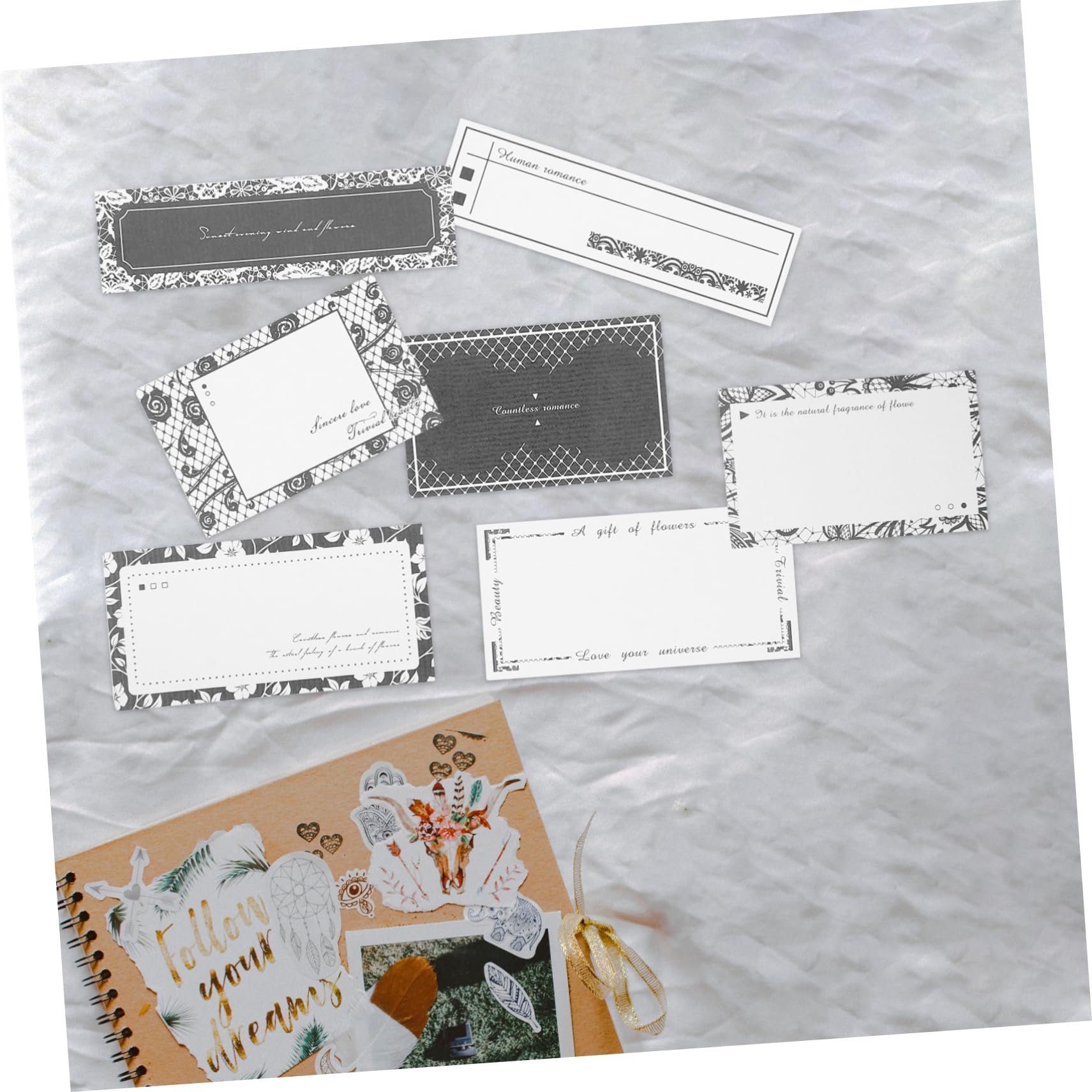 Housoutil 3 Set Adesivi Decorativi Per Scrapbook E Diario Decorazione Carta Per Album Fotografici E Progetti Fai Da Te Materiale E Stampa Hd 100 Pezzi * 3