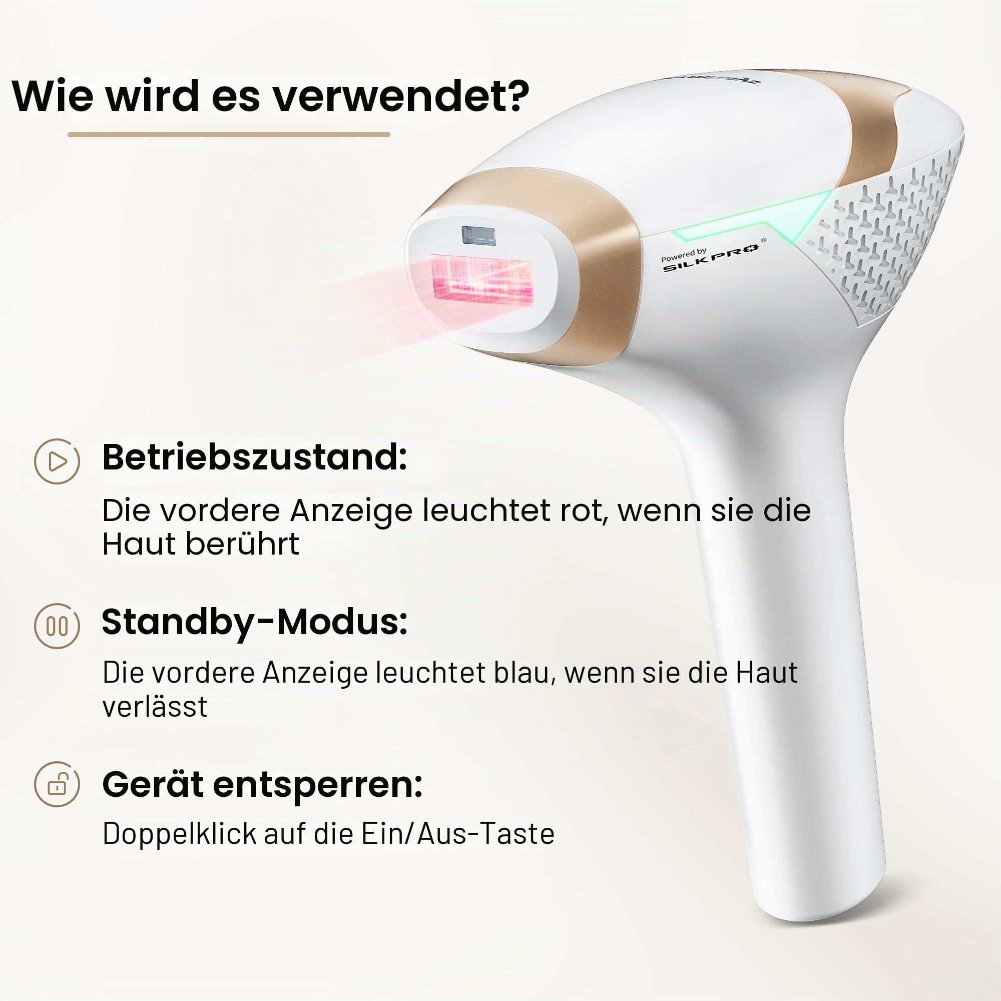 DermRays 810nm Diodenlaser Haarentfernung V4S für 1-5 Teint FDA zugelassen ICE-Cooling