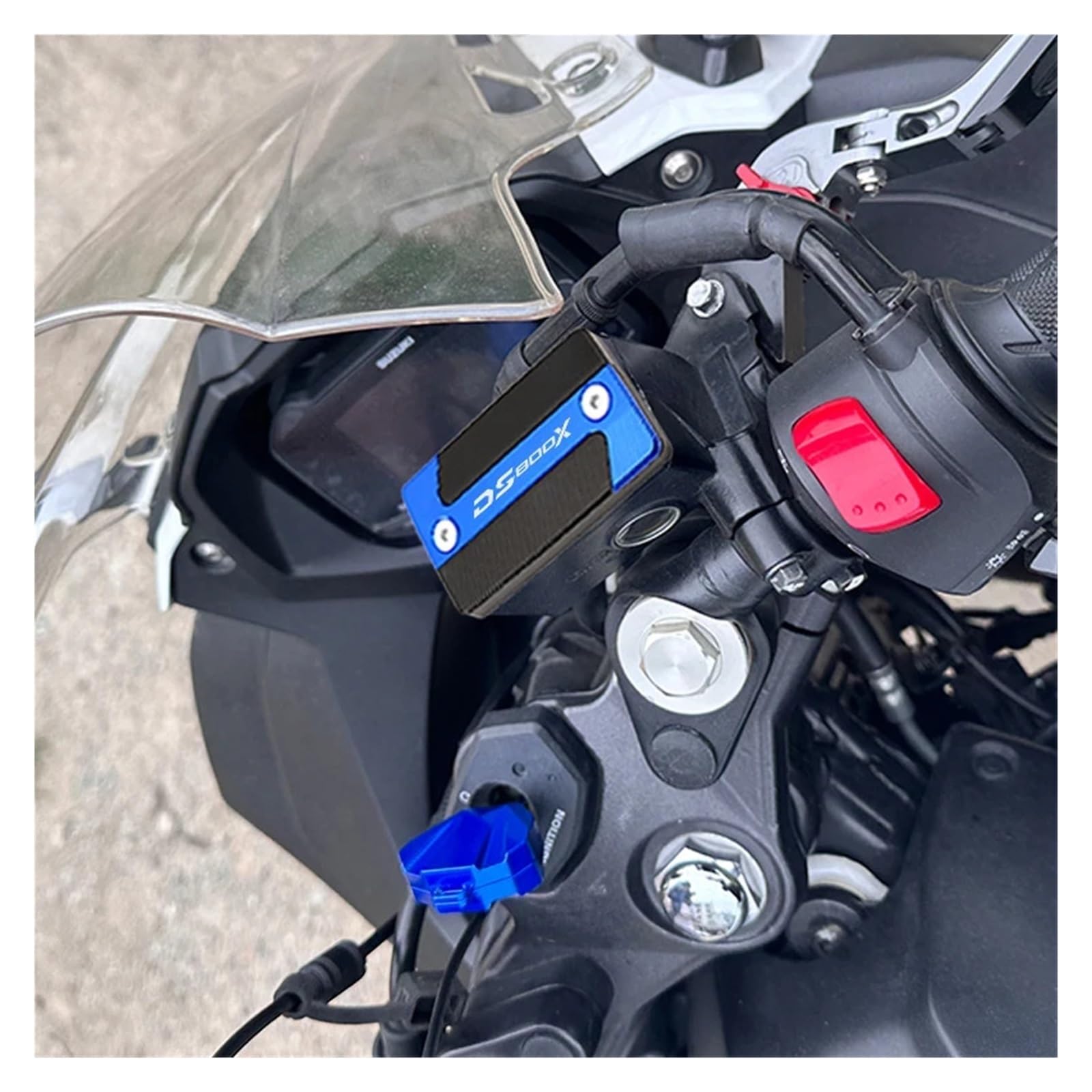 Motociclette Tappo Serbatoio Freni Per Lo&ncin Valico DS800X 800DSX DSX 800 2025 Moto Cilindro Del Liquido Dei Freni Serbatoio Tappo Di Copertura Accessori Componenti
