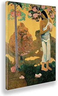 Giallobus - Quadro - Paul Gauguin - Il Mese di Maria - Tela Canvas - 50x70 - Pronto da Appendere - Quadri Moderni per la casa