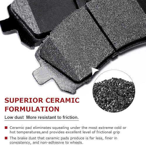 Miniatura 3 de Pastillas de freno para Lexus GS300 2006, Lexus IS250 2009/2010/2011/2012/2013 (Delantero, trasero/D908, D1113)