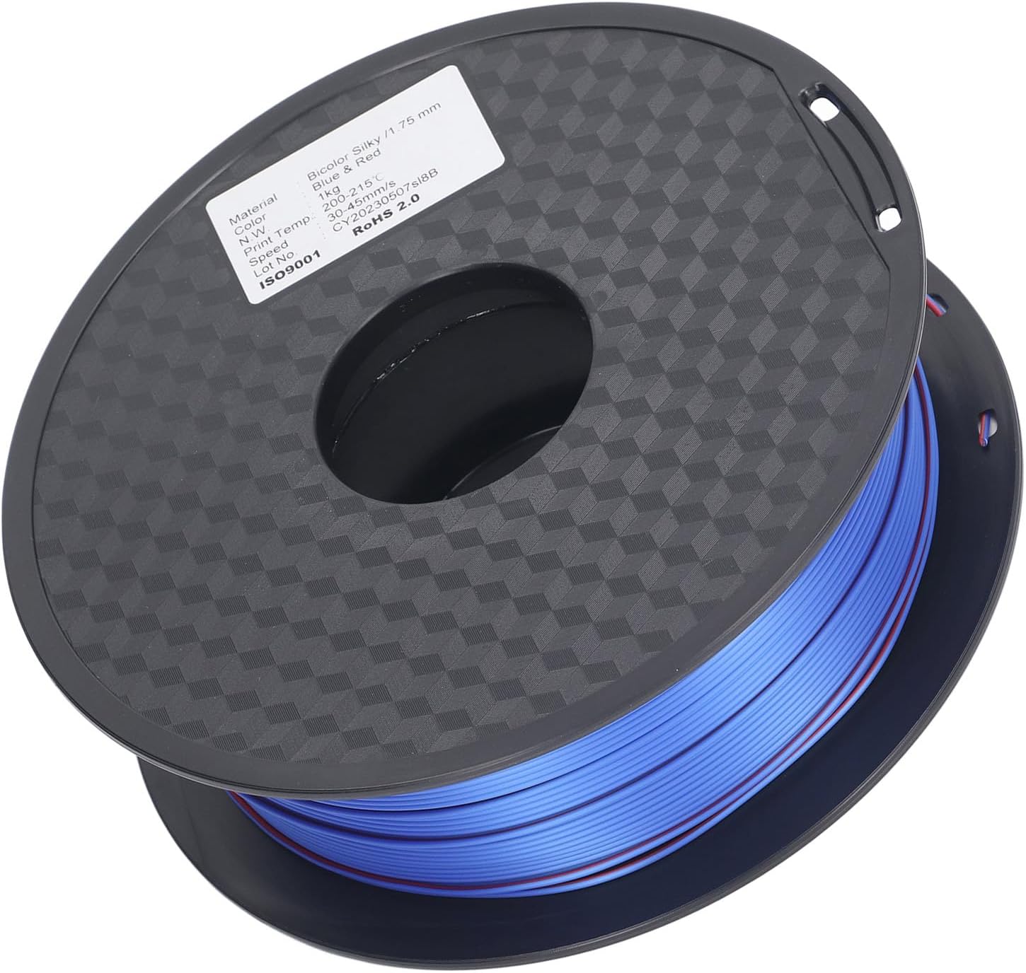 3D Printing Consumables, Tight and Neat 3D Printer Filament Blue Red