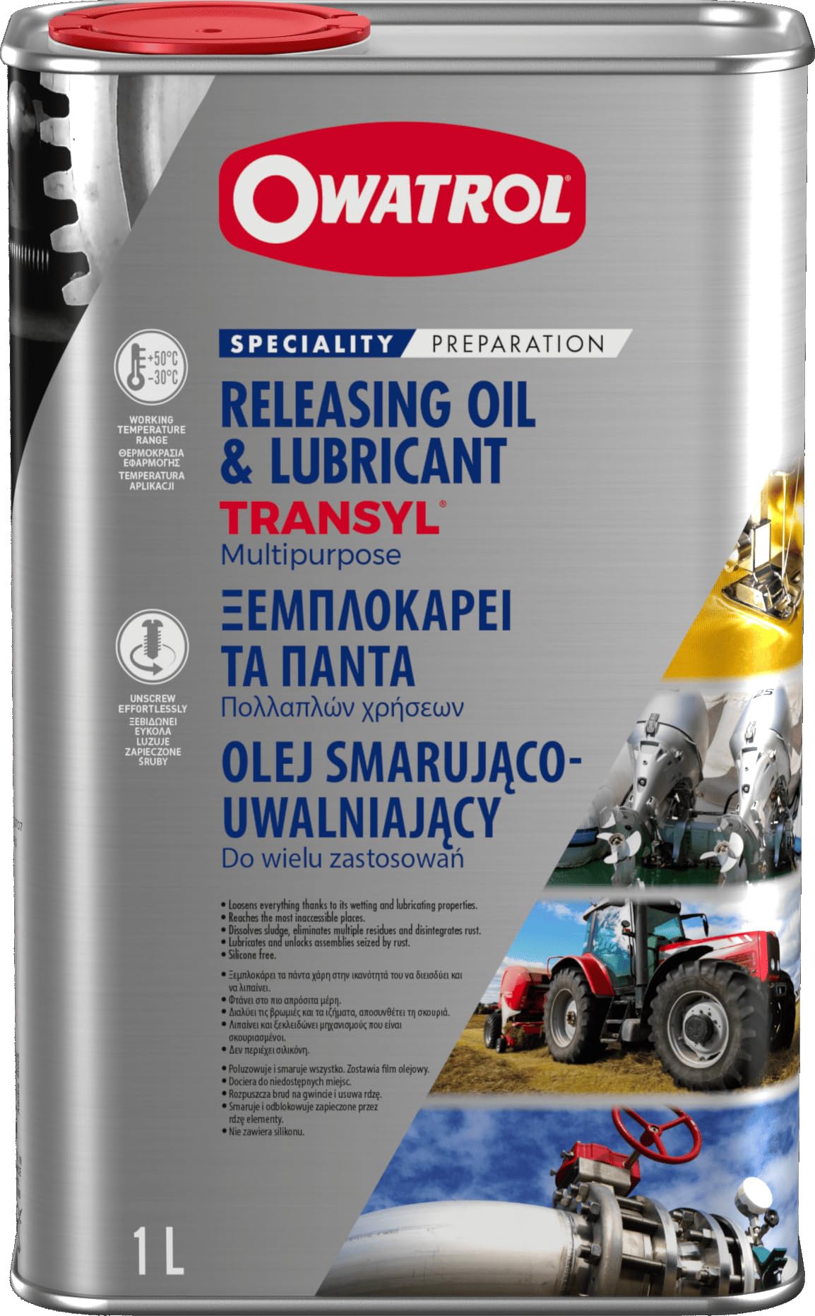 OWATROLTRANSYL - Multi-Purpose degreaser & lubricant - 1 liter