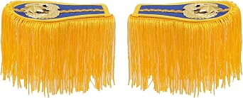 1Pair Tassels Fringes Shoulder Badge Ringmaster Epaulettes Drum Horn Band Shoulder Boards for Orchestra Uniforms