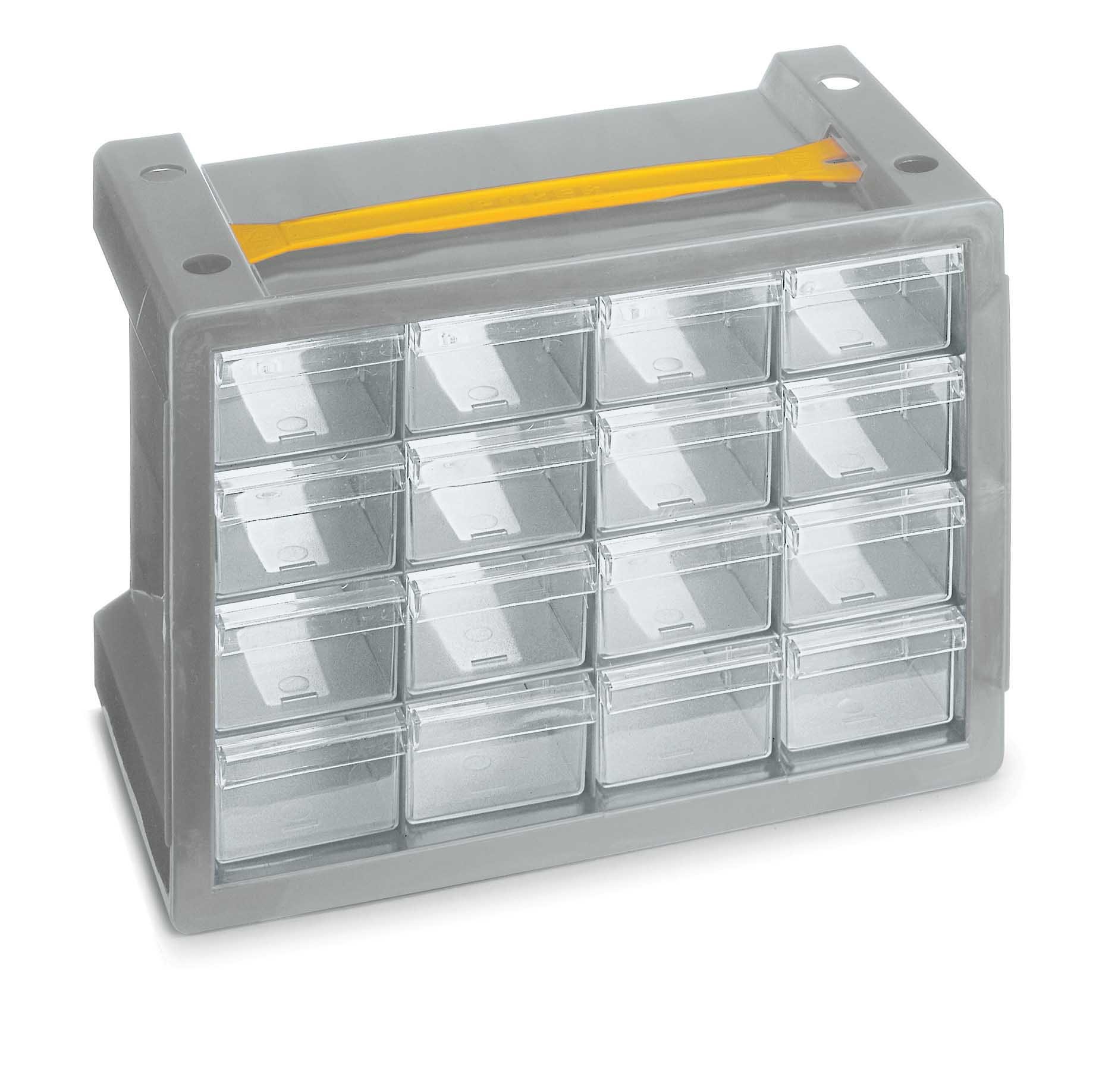 TERRY Cassettiera Bricolage Poker 16 rossa L27,9 x P15 x H19,5