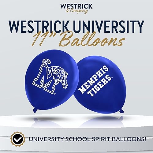 Miniatura 7 de Utah Utes Balloons - Paquete de 10 logotipos oficiales de 11 pulgadas, globos de látex de calidad de helio, perfectos para la celebración del equipo