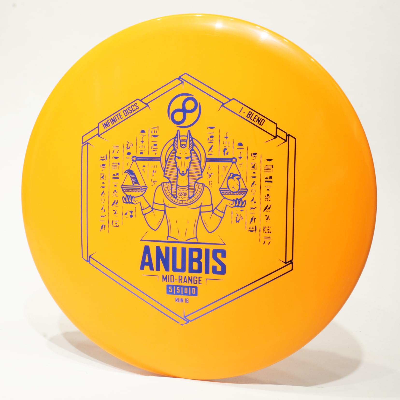 Infinite DiscsI-Blend Anubis Disc Golf Midrange Disc, Pick Color/Weight [Stamp & Exact Color May Vary]