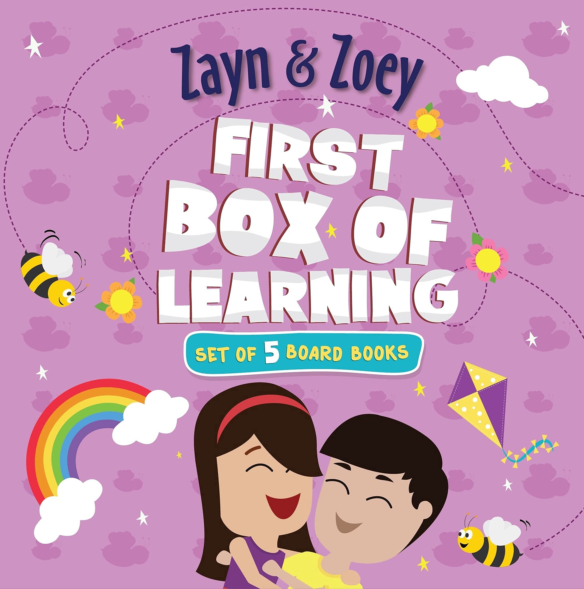 Zayn and Zoey First Box of Learning - Set of 5 board books