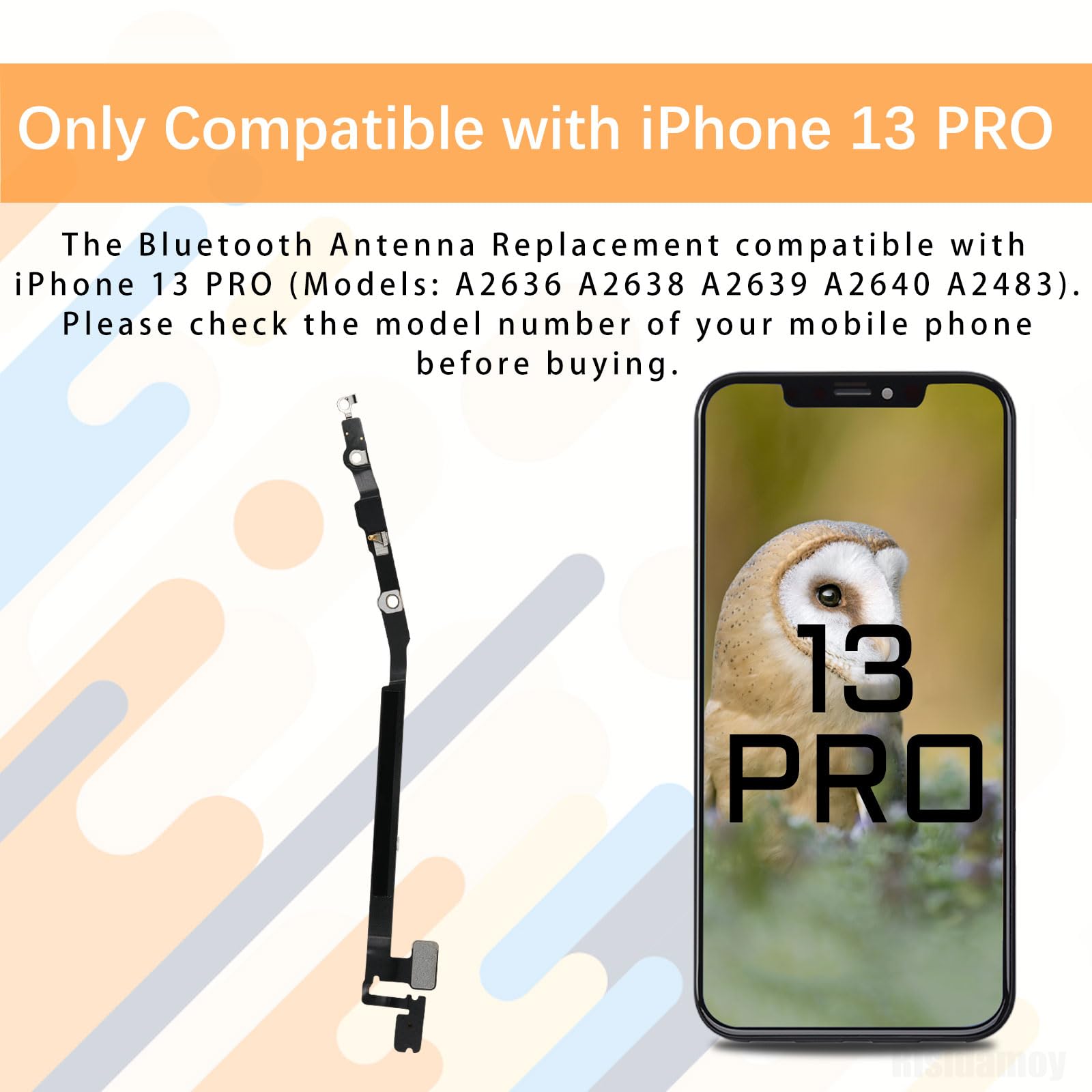 Amazon.co.jp: Risidamoy iPhone 13 ProワイヤレスBluetoothアンテナ