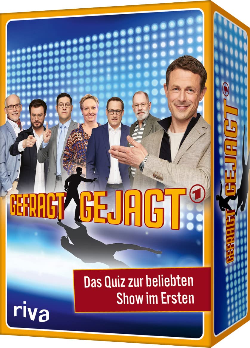 Gefragt – Gejagt – Das Quiz zur beliebten Show im Ersten: Trainiere dein Allgemeinwissen mit über 200 kniffligen Fragen. Das perfekte Geschenk für alle Quiz-Fans