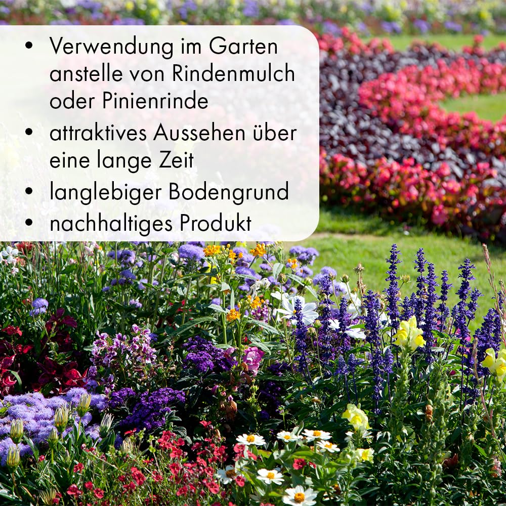 Terra Discount Kokos-Mulchchips, 5 kg Block, 100% Naturprodukt aus Kokosfaser, Mulch & Pflanzsubstrat für Garten, Hochbeet, Orchideen & Zimmerpflanzen, Alternative zu Pinie (1)