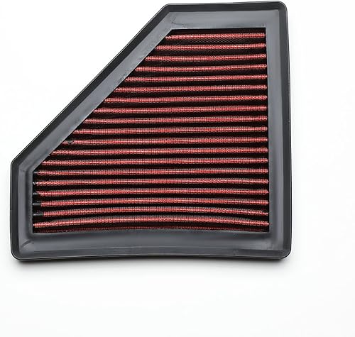 Miniatura 4 de DNA Motoring AFPN-080-RD Filtro de aire limpio lavable de panel de caída para mejorar el rendimiento, la potencia y la aceleración del motor