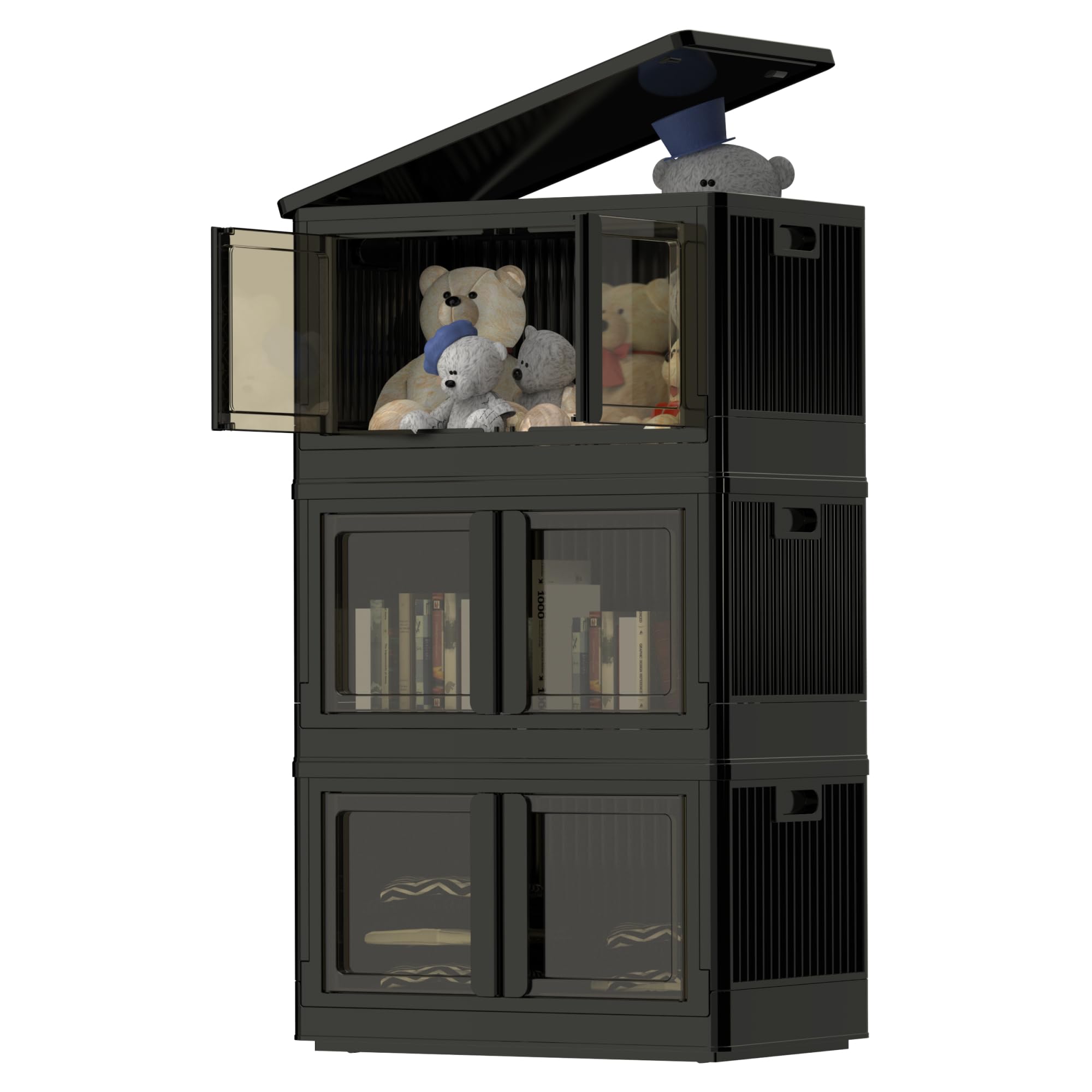 収納ボックス 衣装ケース 収納ケース 折り畳み式 キャスター付 72L 3個 収納ボックス 衣装ケース 収納ケース 折り畳み式 キャスター付 72L 3個