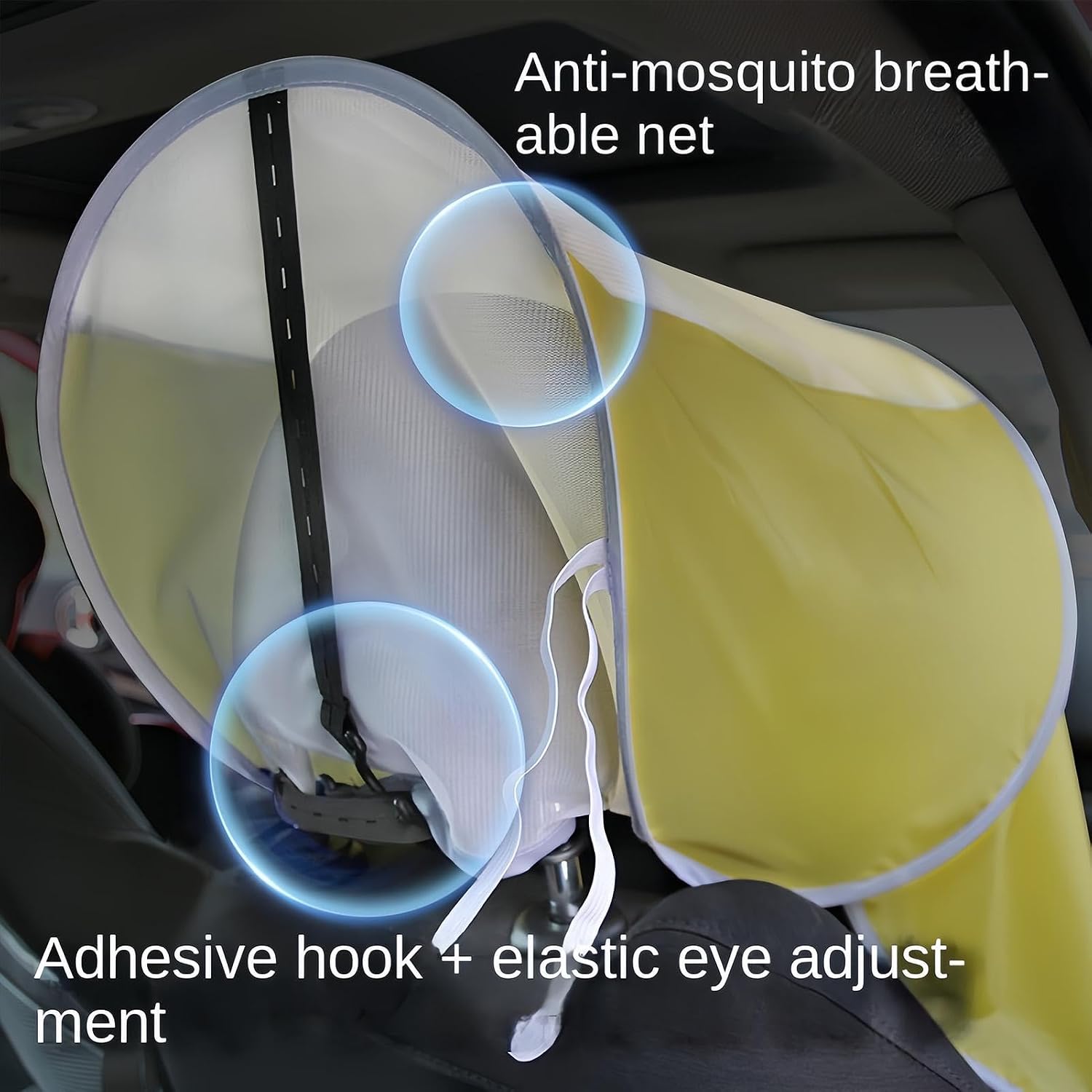 Car Seat Sunshade | Automotive UV Protection Breathable,Vehicle Sun Shade UV Protection - for Vehicle Truck Rv SUV Sedan Travel Road Trip Commuting