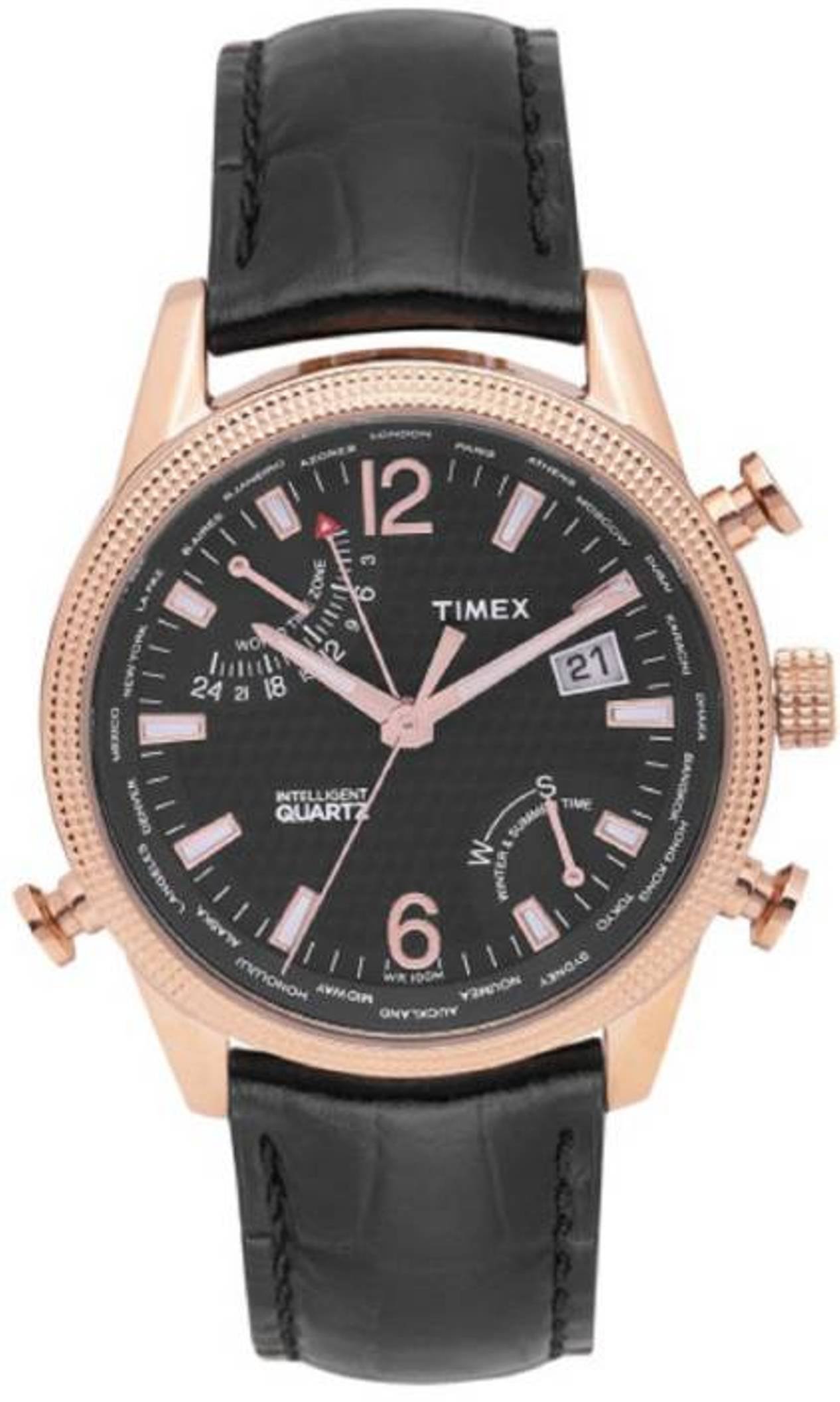 TIMEXAnalog Black Dial Men's Watch - TWEG16104