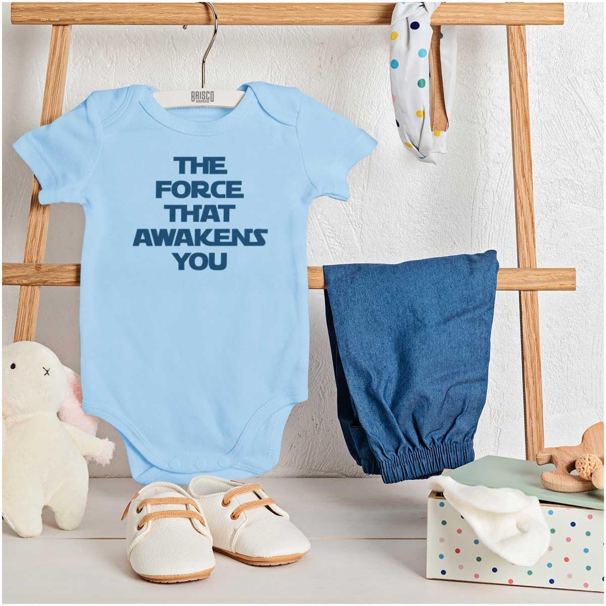 Brisco Brands The That Awakens You Dark Galaxy Baby Romper Boys or Girls
