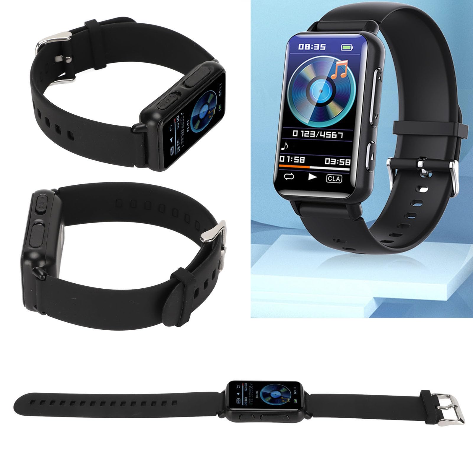Reloj Grabador Activado por Voz, Libro Electrónico para Reuniones, Conferencias, Reloj de Aprendizaje, Voz Digital, IA, Reducción de Ruido HD Inteligente (32GB)