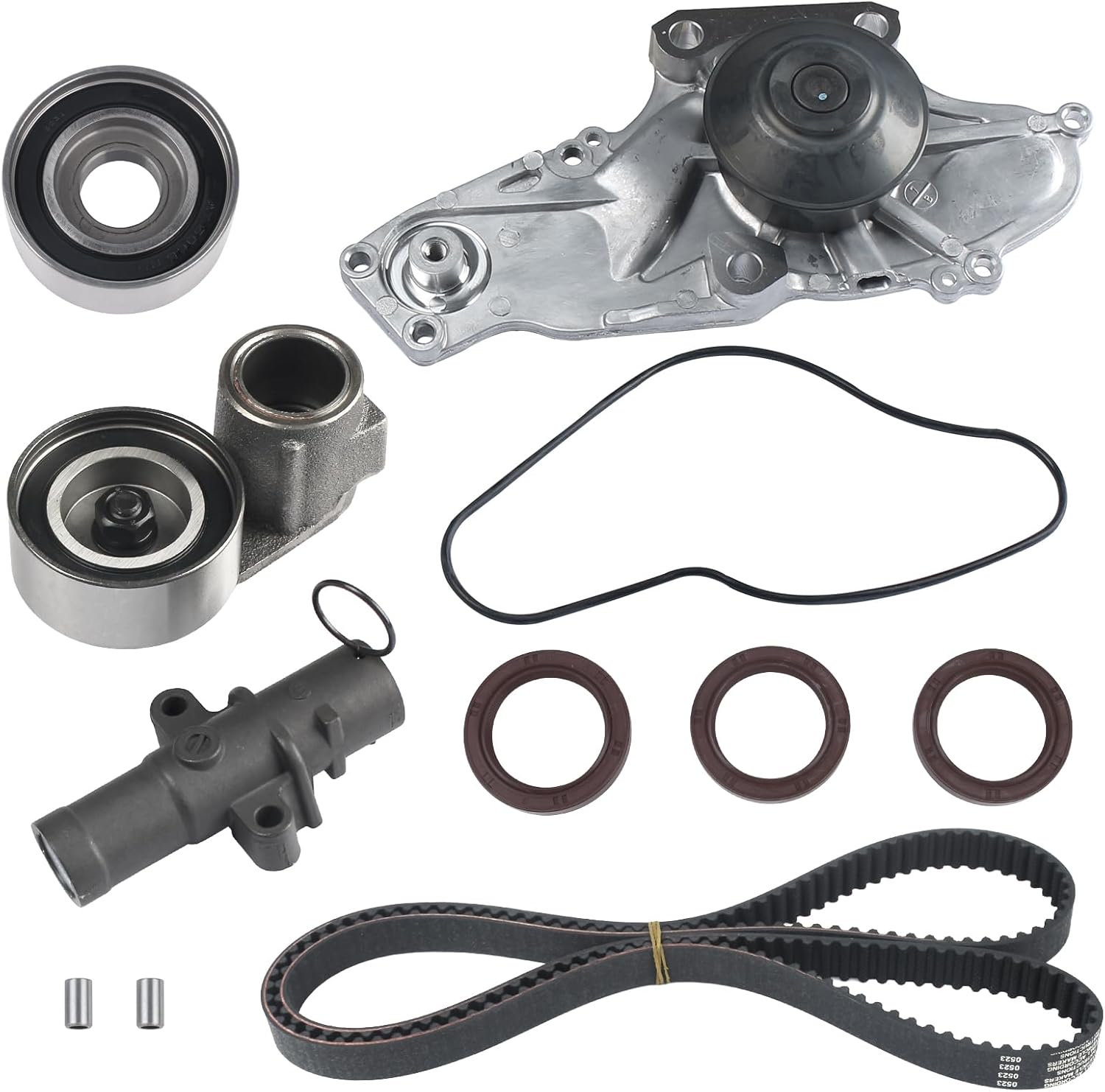 KUSATEC TCKWP329 Engine Timing Belt Kit with Water Pump Fit