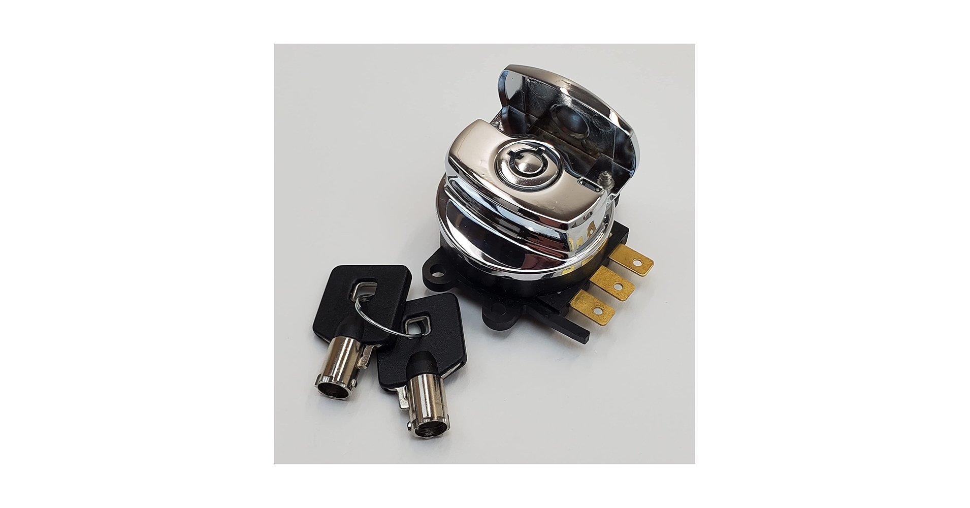 96てぃ XL Amazon.com: Chrome Ignition Switch with Cover & 2 Round