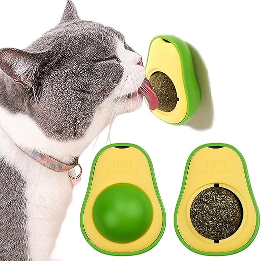 PetVogue Catnip Ball Treat Toy 2 Pack