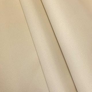 Ottertex Canvas Fabric Waterproof Outdoor 60" Wide 600 Denier Sold by The Yard (1 Yard, Ivory)