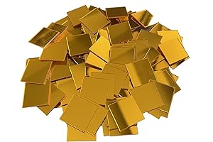 Shimmering Bronze Mosaic Mirror Tiles: Elevate Your DIY Projects