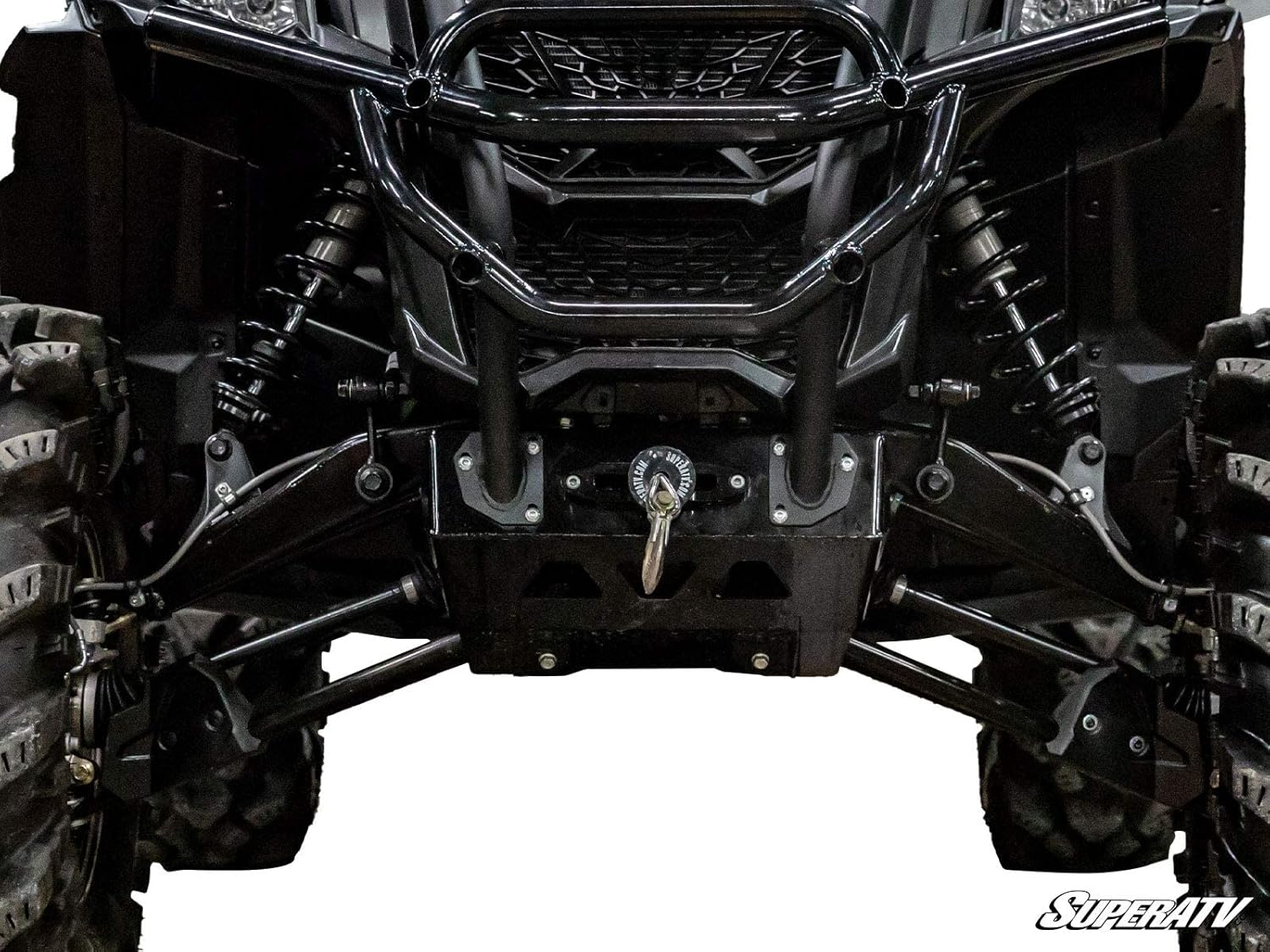 Buy SuperATV Black Ops 3500 LB Winch with Winch Mounting Plate for 2018