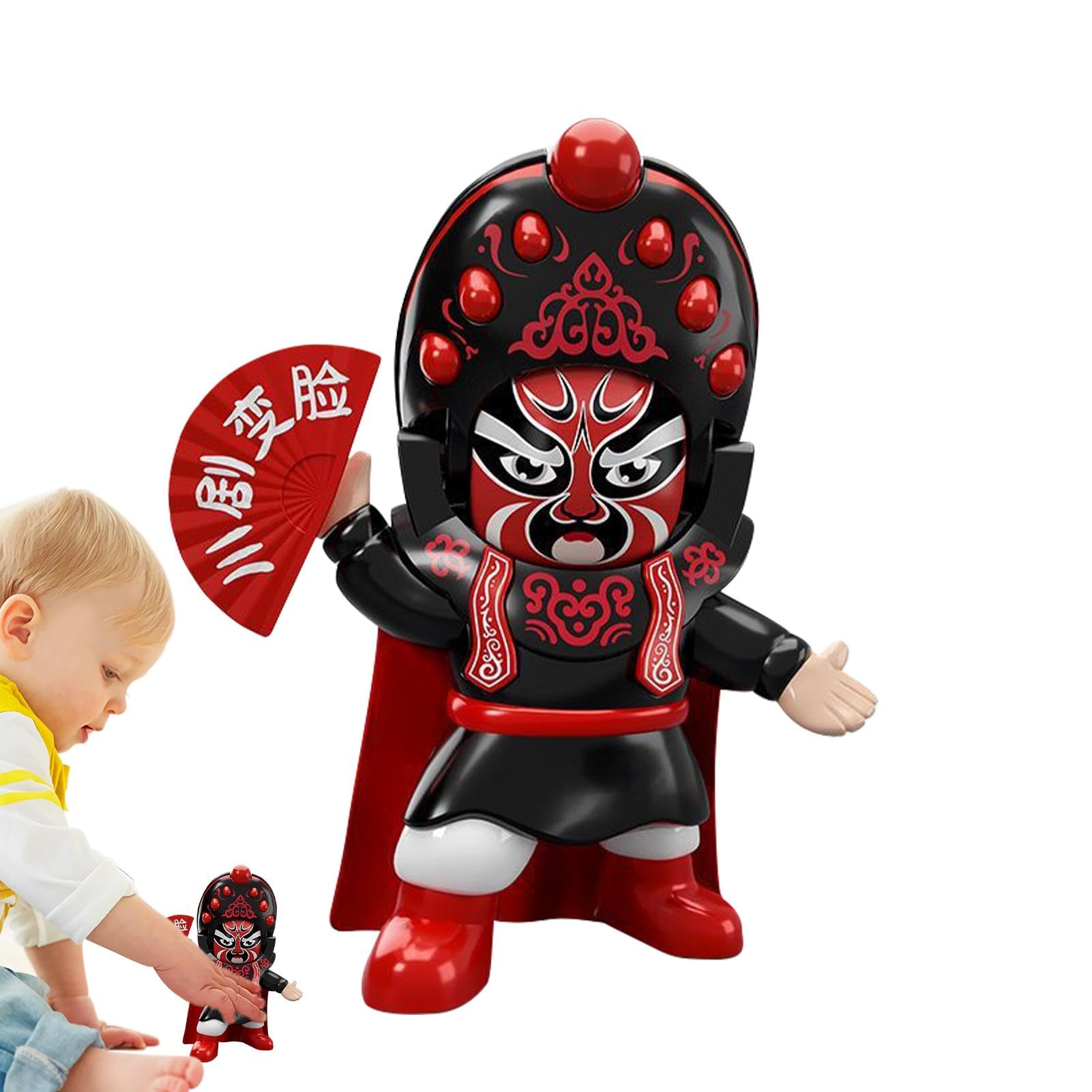 Amazon.co.jp: 顔が変わる人形 - 5つのインタラクティブな顔を持つ四川