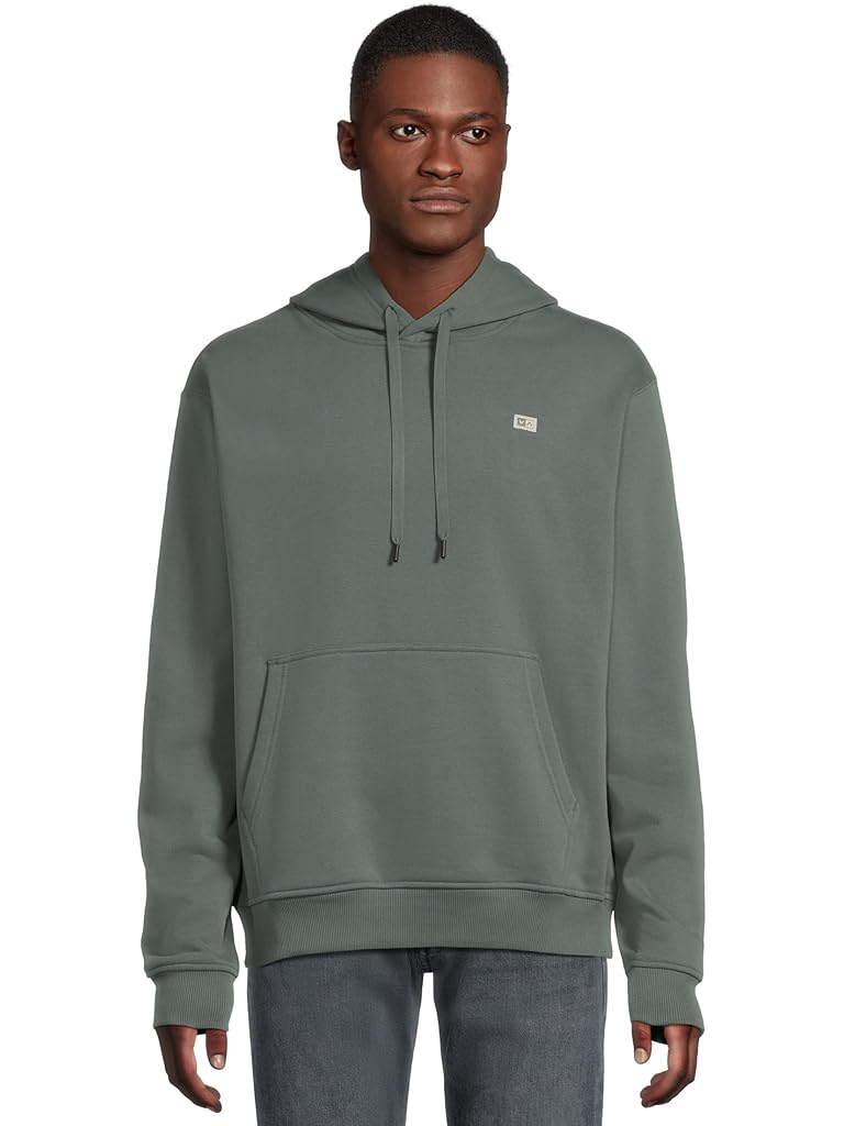 Gray RVCA VA Essential Pullover Hoodie