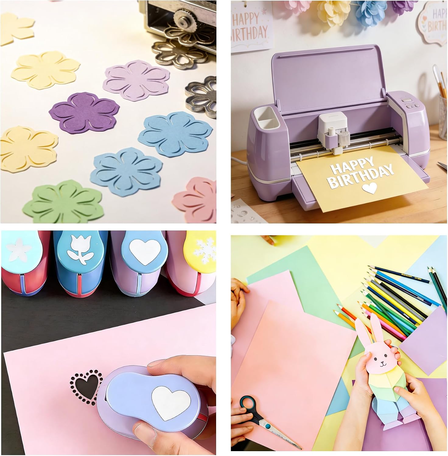 Cardstock Paper 92Ib/250gsm 60 Sheets Cardstock for Cricut Card Making Scrapbooking DIY Crafts | 12"x12" Pastel Colored