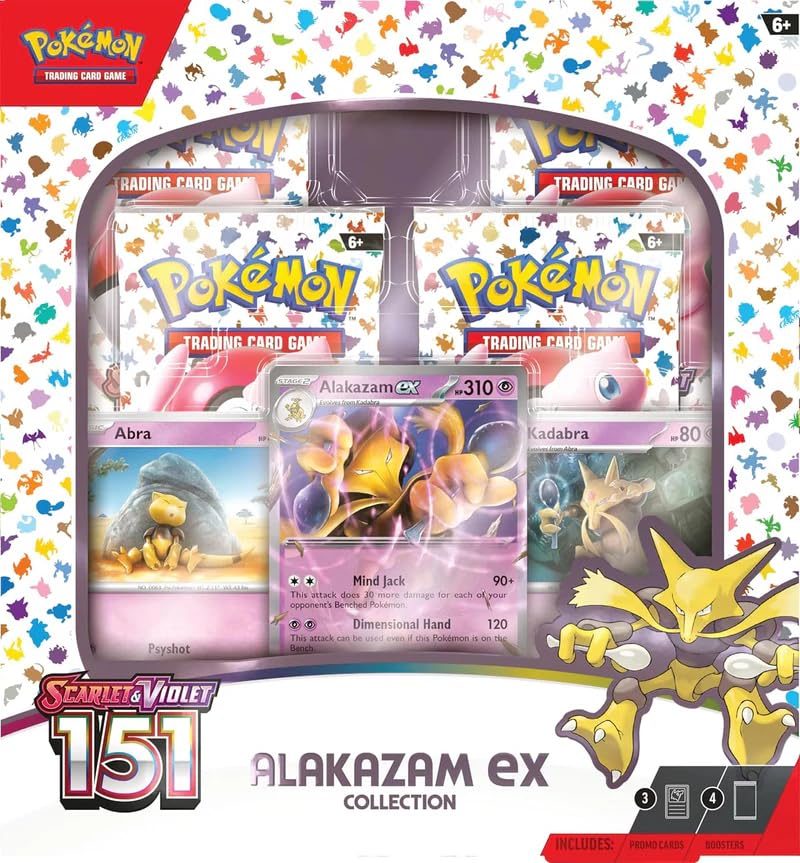 Pokemon TCG: Scarlet & Violet 3.5 - Pokemon 151 Alakazam Ex Box