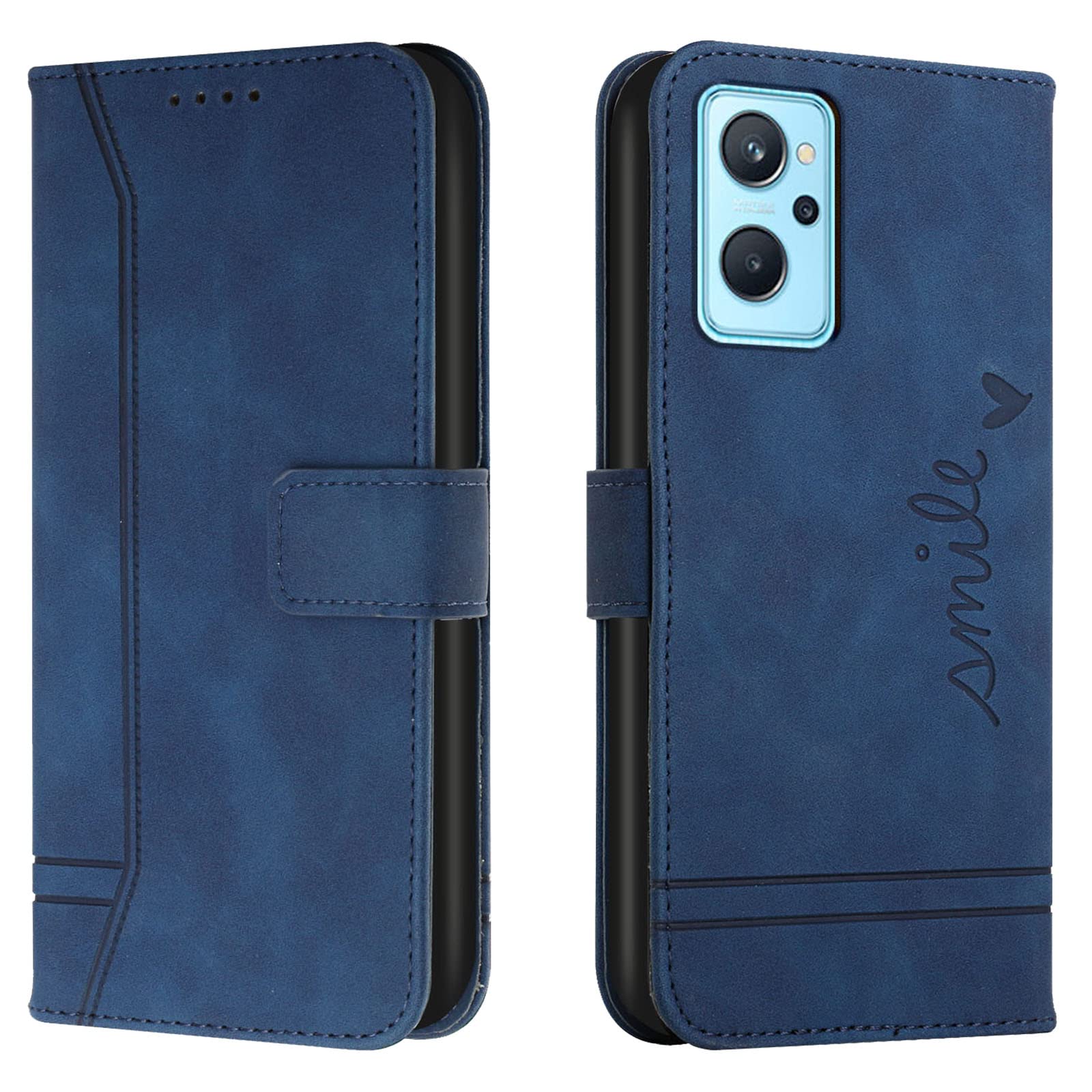 Per OPPO A16S/A54S Custodia,Sottile Pelle Portafoglio Magnetico Flip Telefono