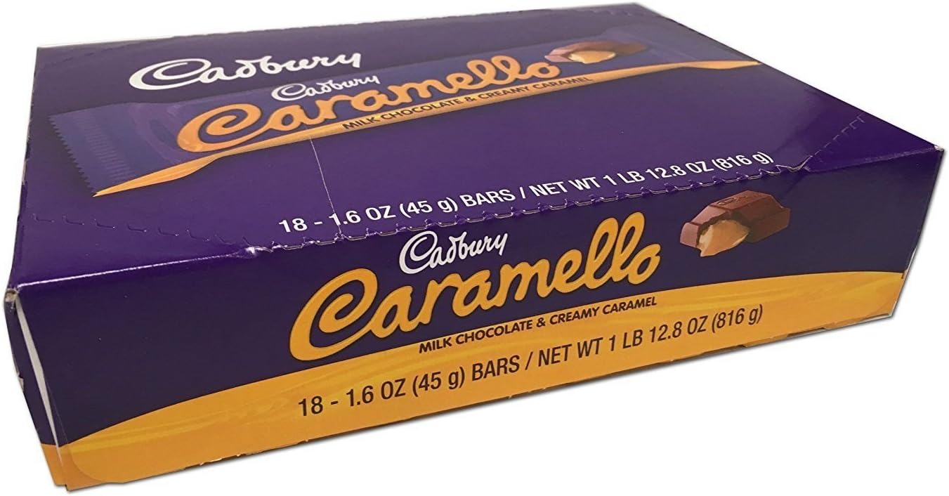 Caramello 1.6oz Candy Bars - 18ct