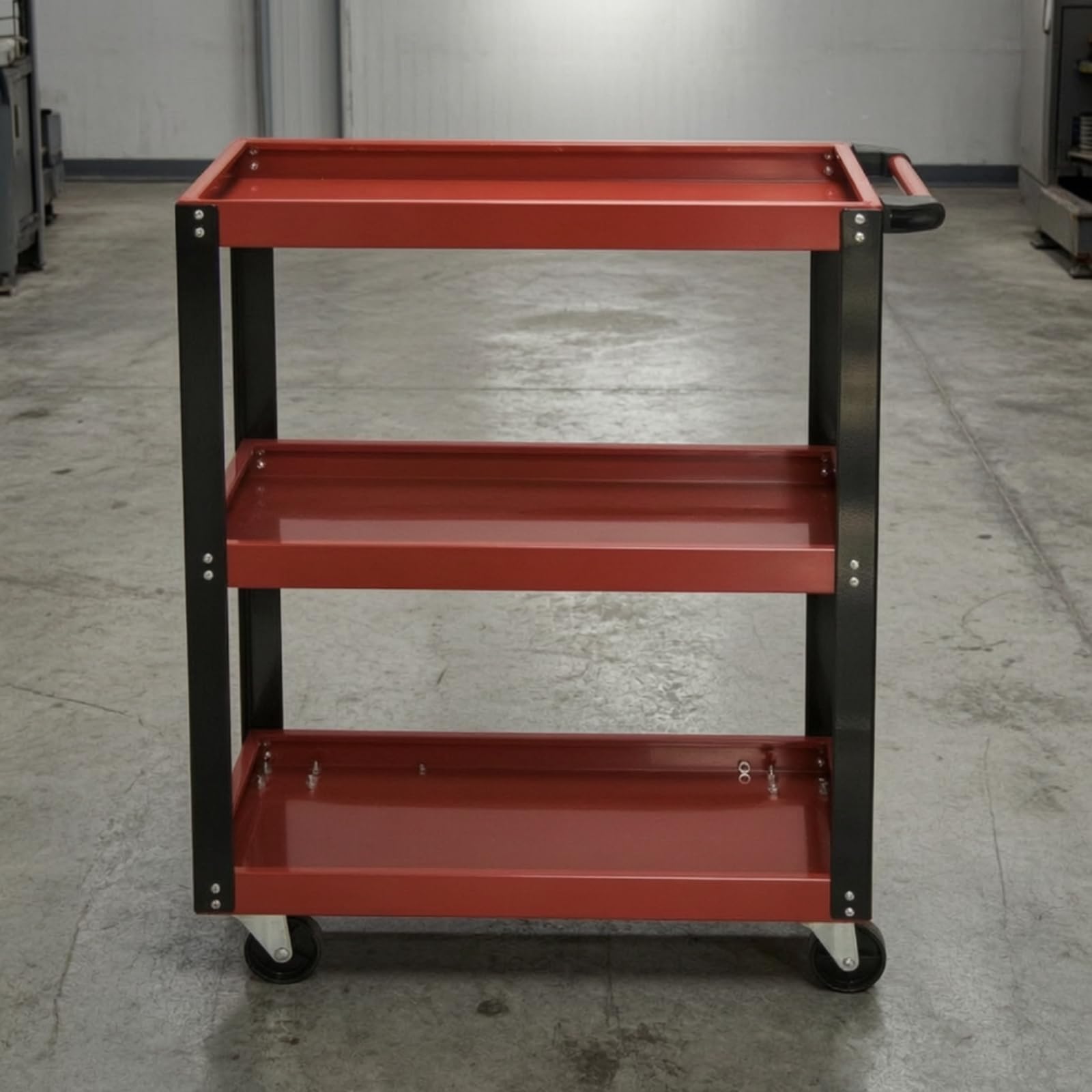 predolo Carrello Portautensili con Ruote Robusto Carrello Porta Attrezzi a Ripiani Stabile per Artigiani, Hobbisti
