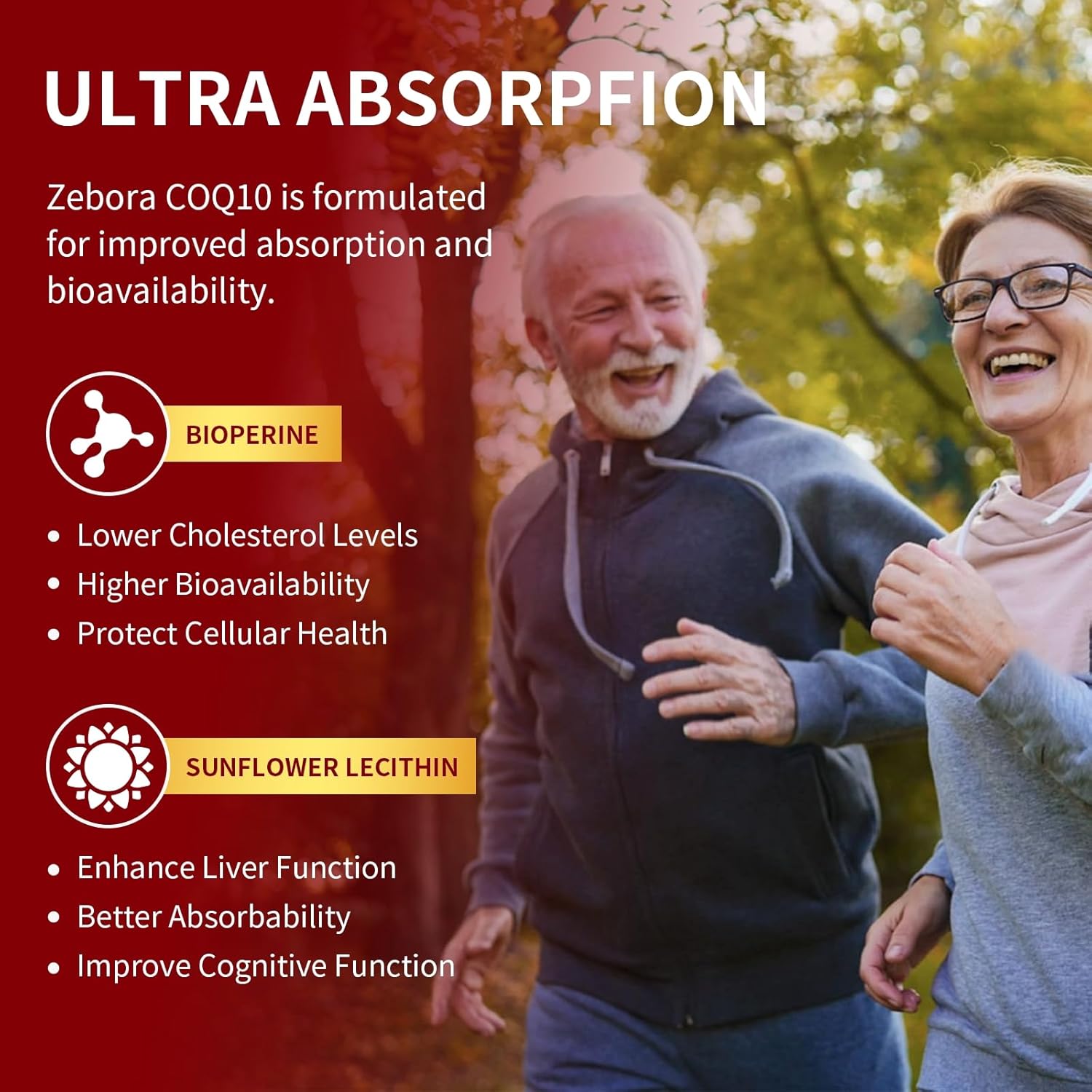 CoQ10-600mg-Softgels - Extra Strength Coenzyme Q10 with PQQ, Omega-3 & BioPerine - High Absorption CoQ10 Supplements Antioxidant (Ubiquinone) for Heart Health & Energy Production, 120 Softgels - Image 5