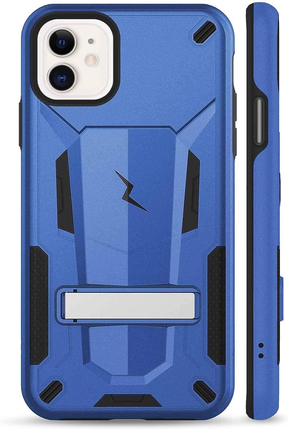 Zizo Transform Series for iPhone 11 Case - Dual-Layer Protection w/Kickstand, Military Grade Drop Protection - Blue