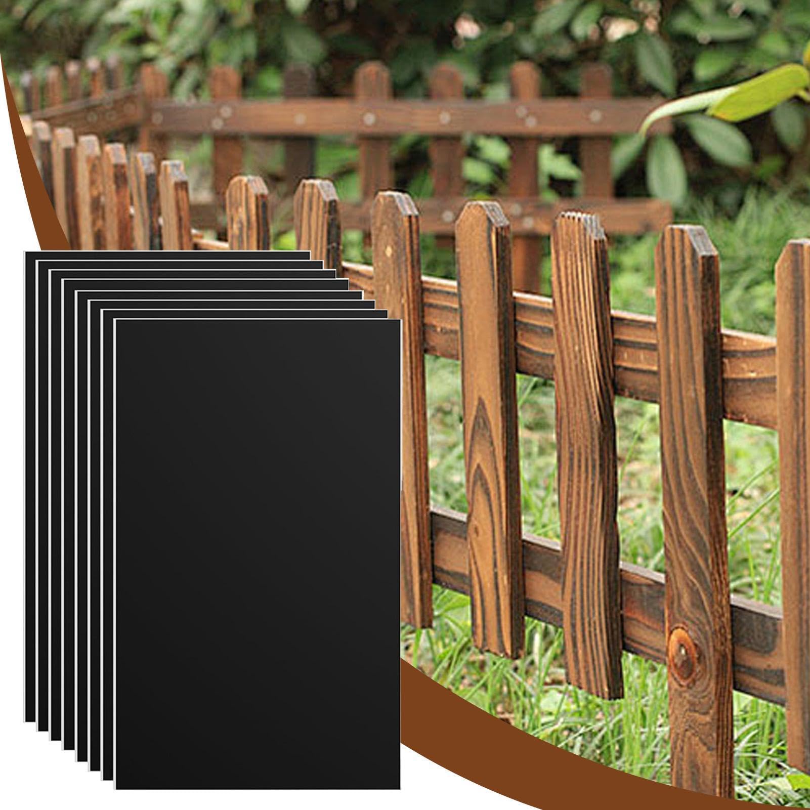 Envoltura De Protección Para Postes De Madera: Paquete De 8 De Barrera Impermeables Para Cercas, Capa Autoadhesiva De Prevención De Putrefacción, Lámina Protectora De 42,5 X 26,5 Cm |