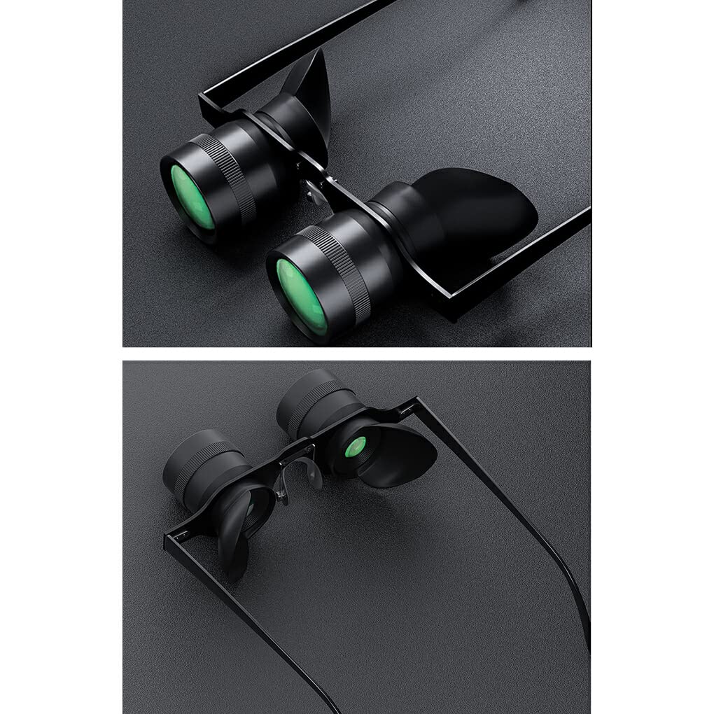 Gafas binoculares de pesca, lupa telescópica, herramienta para exteriores, observación de aves, caza, senderismo, conciertos, teatro, ópera, Tipo 2