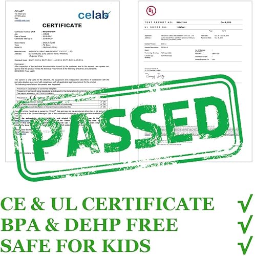 Miniatura 6 de Wonder Space Pelotas suaves de plástico a prueba de aplastamiento sin productos químicos, sin BPA, sin olor, seguras para niños pequeños, piscina