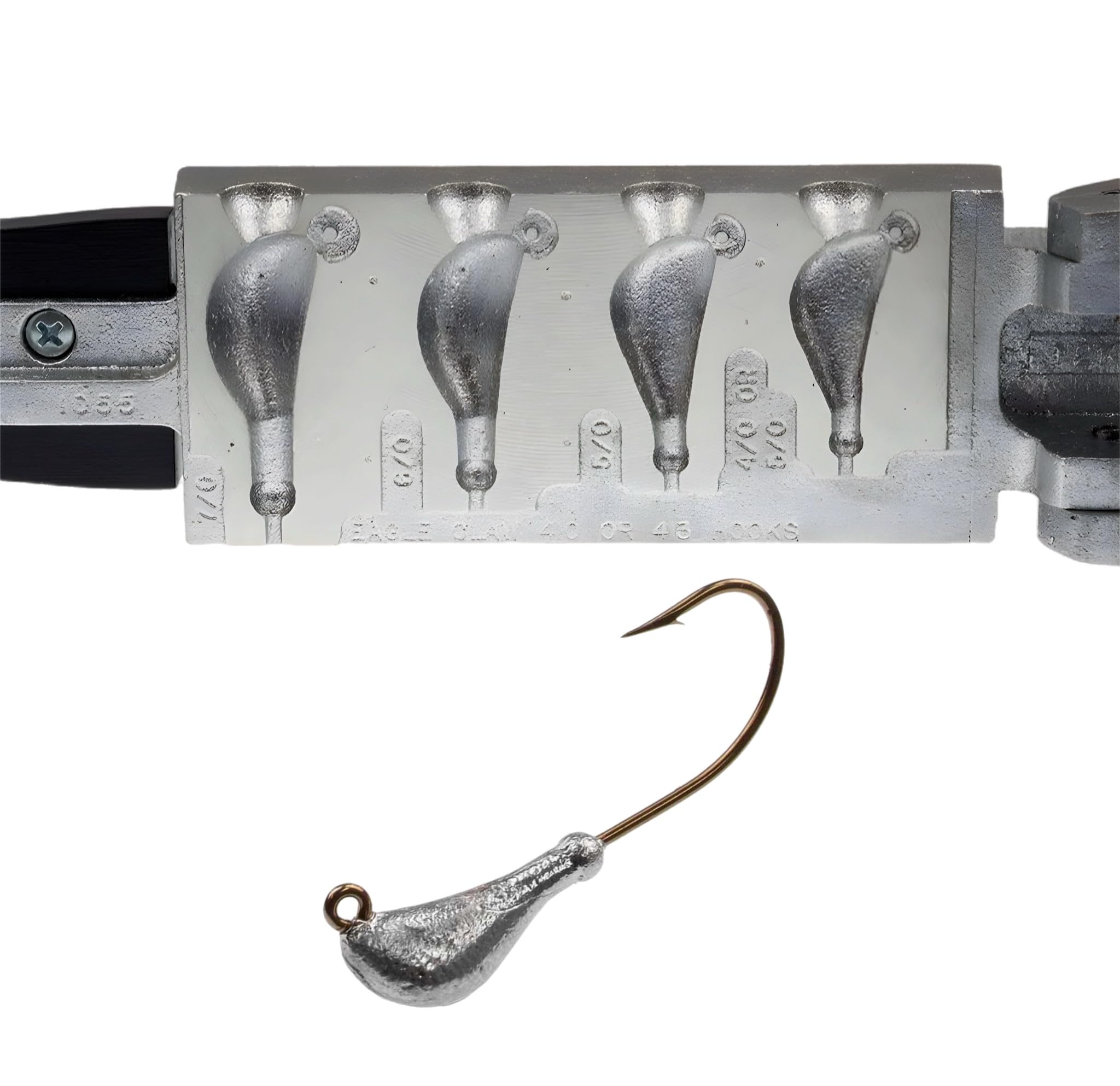 Do It Banana Jig 3/4, 1, 1 1/2, 2 oz. Do it Mold (1055) JYS-1055L Cavities 4 Total