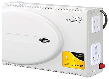 VGuard Stabilizer DIGI 200 for LED , OLED, UHD TV 55inch to 70inch screen size