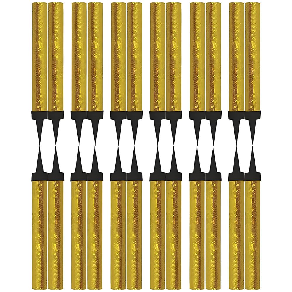 ZINNIAUK Golden Sparkling Fountain Candles in Twin Pack of 12 | Low-Smoke, Bright Sparkle & Long-Lasting Effect | Great for Birthdays, Anniversaries, Weddings, Parties & Special Occasions โ image 1