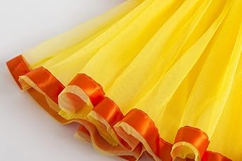 Princess daisy tutu dress Princess daisy costume girls Princess Peach Rosalina Daisy Costume Dress 10 Years