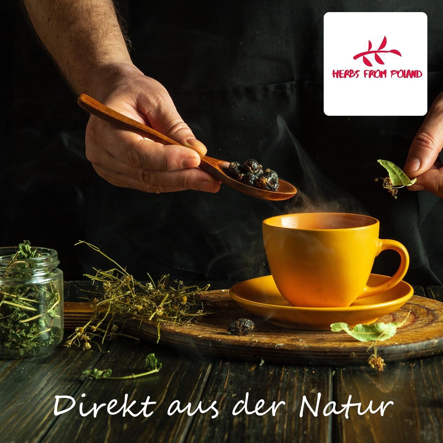 Herbs From Poland – Getrocknete Faulbaumrinde Naturbelassenes Ganzes Kraut Ohne Künstliche Zusätze Ideal für Aufgüsse und Gewürze (1000g, Faulbaumrinde)