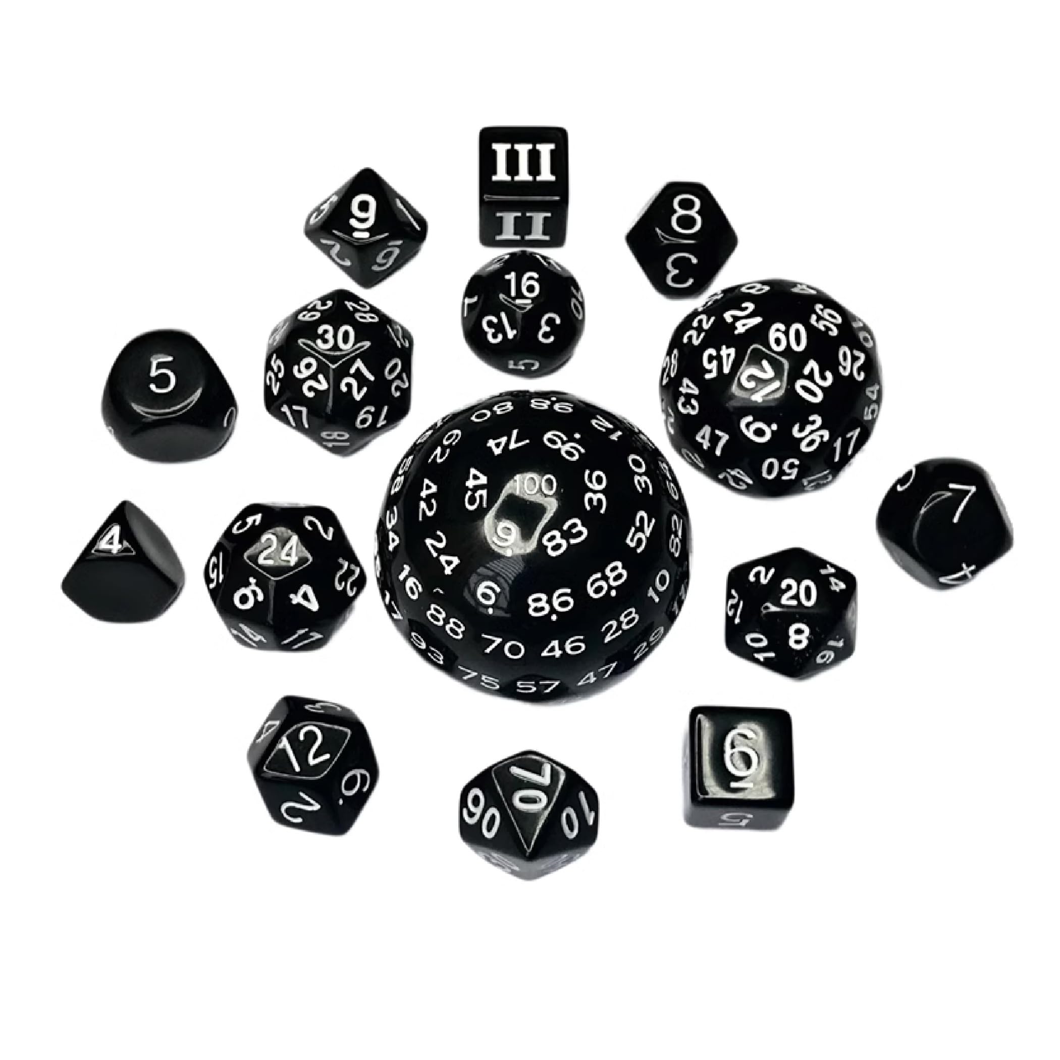 Kuya　マンダース　マッチ3点　サイコロ3点　セット Amazon | Felimoa 多面体ダイス 3面から100面まで テーブルゲーム