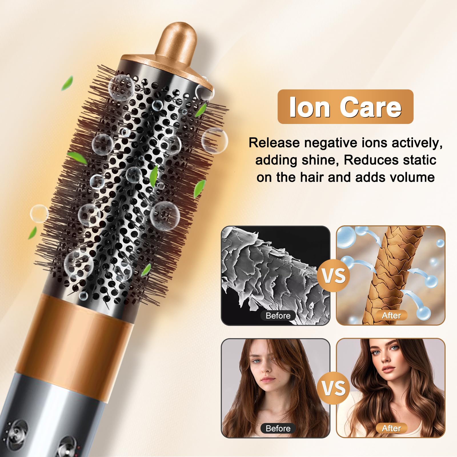 Amazon.com : Round Volumizing Brush for Dyson for Airwrap HS05