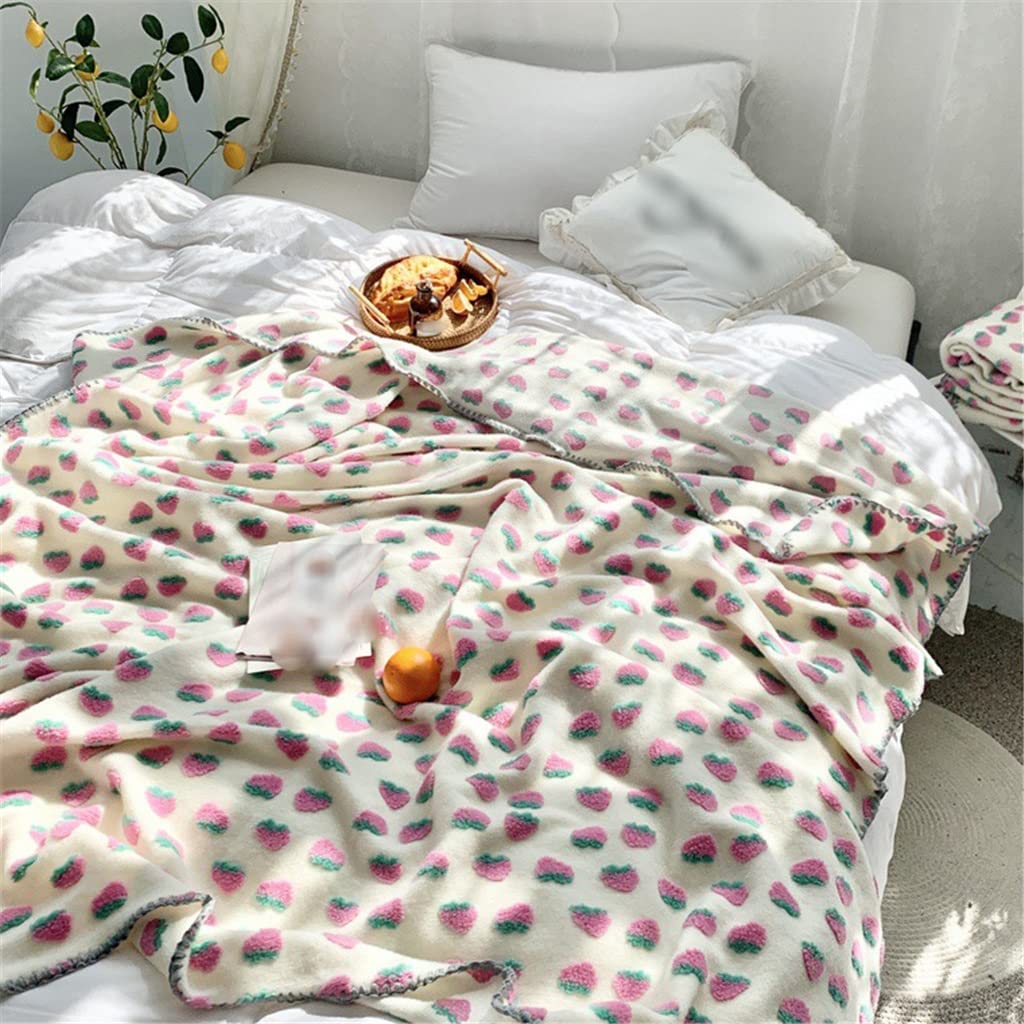Couverture polaire douce pour sieste bureau et canapé cocooning