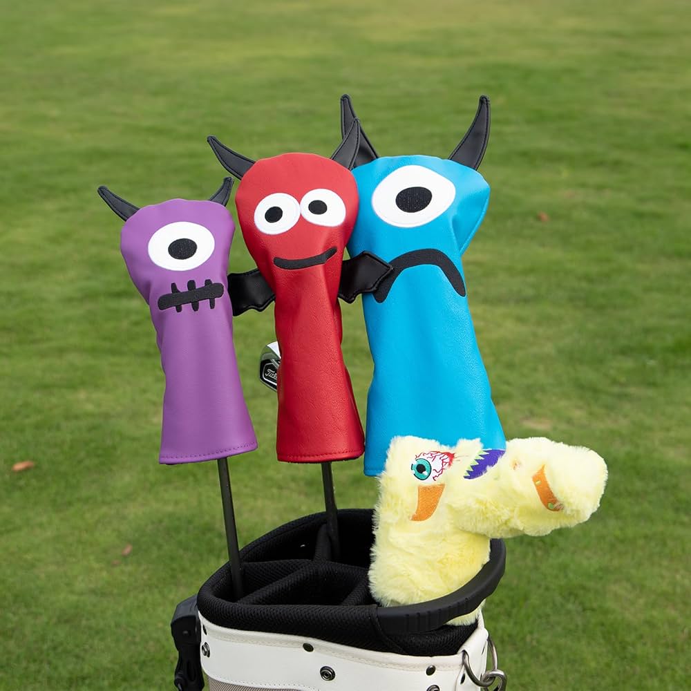 Amazon.co.jp: ゴルフヘッドカバー Aliennanaドライバーカバー
