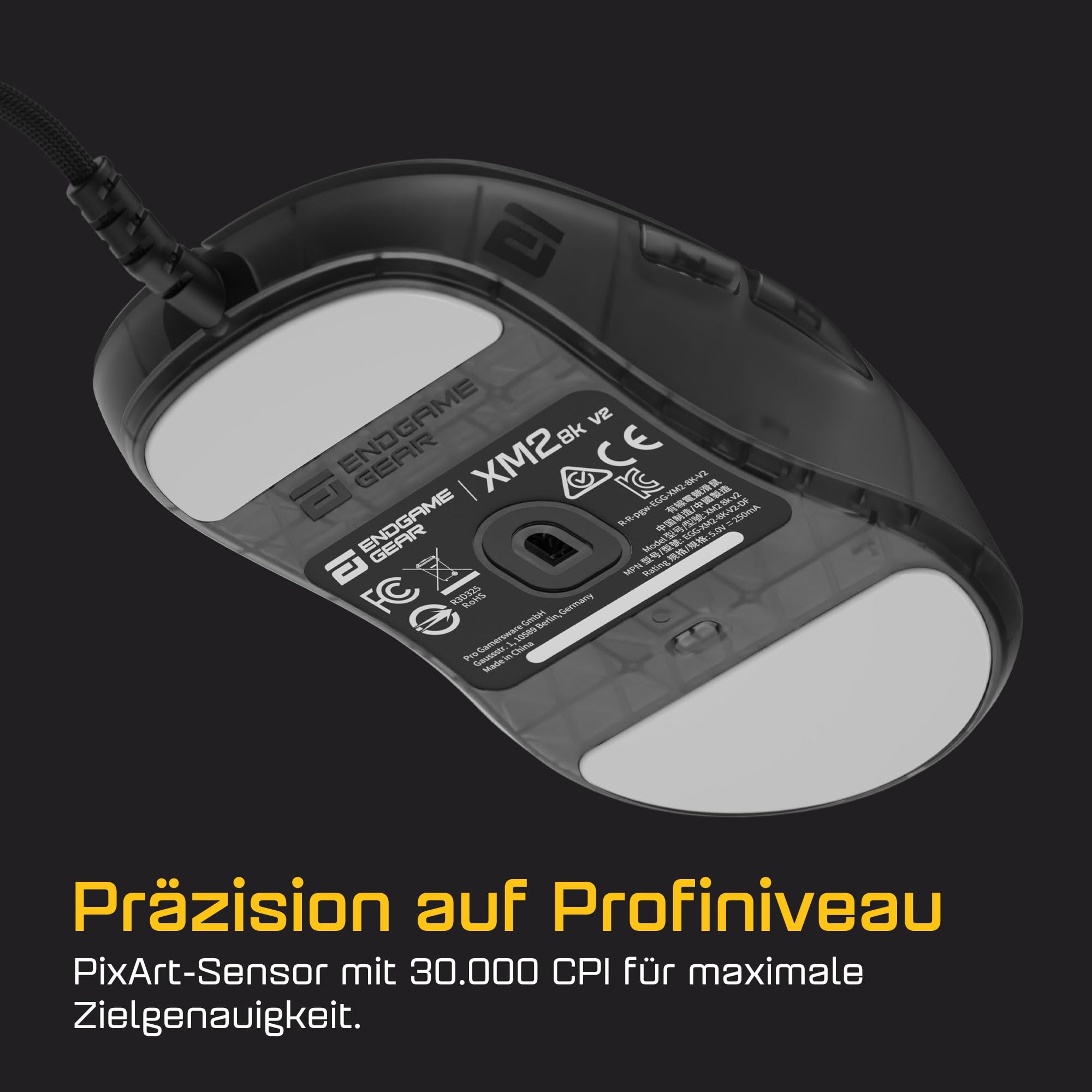 Amazon.com: ENDGAME GEAR XM2 8K v2 Gaming Mouse Dark Frost – 30K